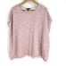 Eileen Fisher Sweater Top Size 2X Womens Pink Linen Dolman Cap Sleeve Minimalist