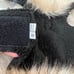 Susan Lanci Faux Fur Lining with Red Nouveau Bow (S)