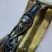Vintage Art Nouveau Brass Lady Antique Ink Blotter