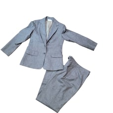 Vintage gray Evan Picone Wool Suit women