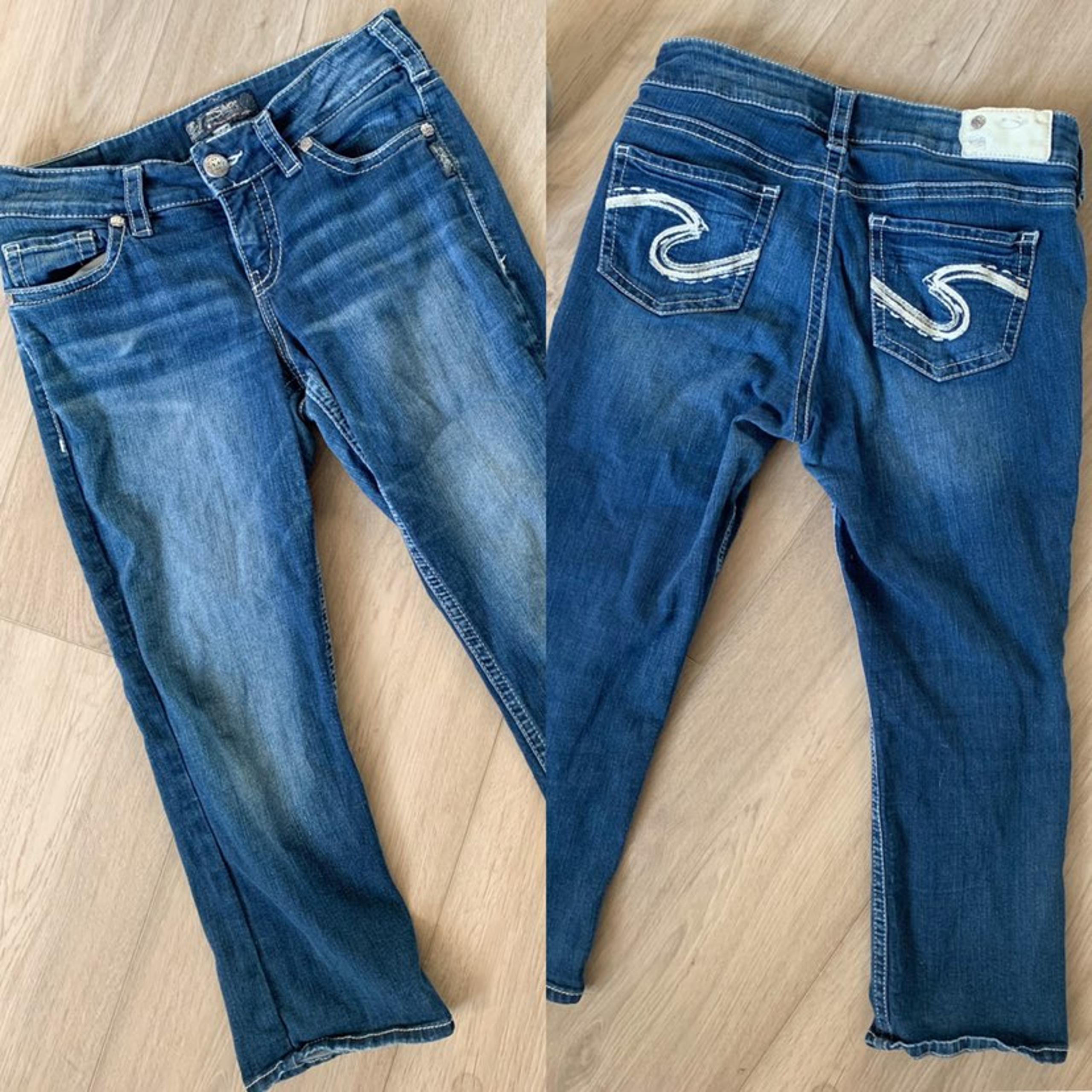 Silver Jeans Womens Denim Capris