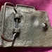 1970s American Gothic pot belt buckle