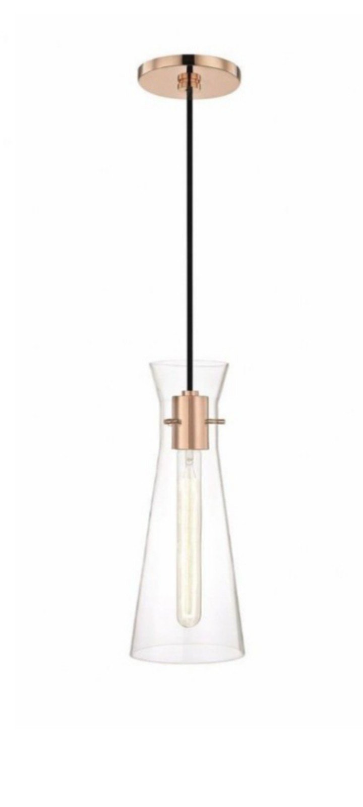 Mitzi Hudson Valley Lighting H112701-poc polished copper finish pendant light