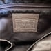 Coach Signature Coach Brown Print Shoulder Bag
