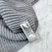Free People Leo Tunic Sweater Silver Gleam Combo Women's Size Small