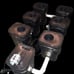 6-Plant Deluxe RDWC hydroponic system with Main Control Reservoir (37-Gallons)