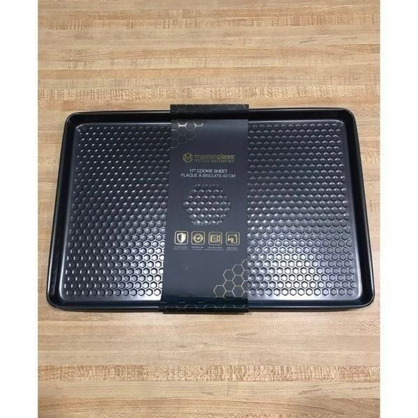 Masterclass Cookie Sheet 17” dark gray honeycomb