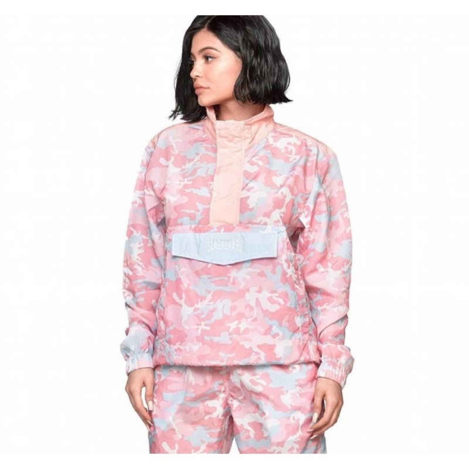 Swishy Anorak Camo Windbreaker - The Kylie Shop -