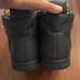 Diesel Nentish gray leather high top zip around sneaker. Size 8.
