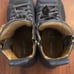 Diesel Nentish gray leather high top zip around sneaker. Size 8.