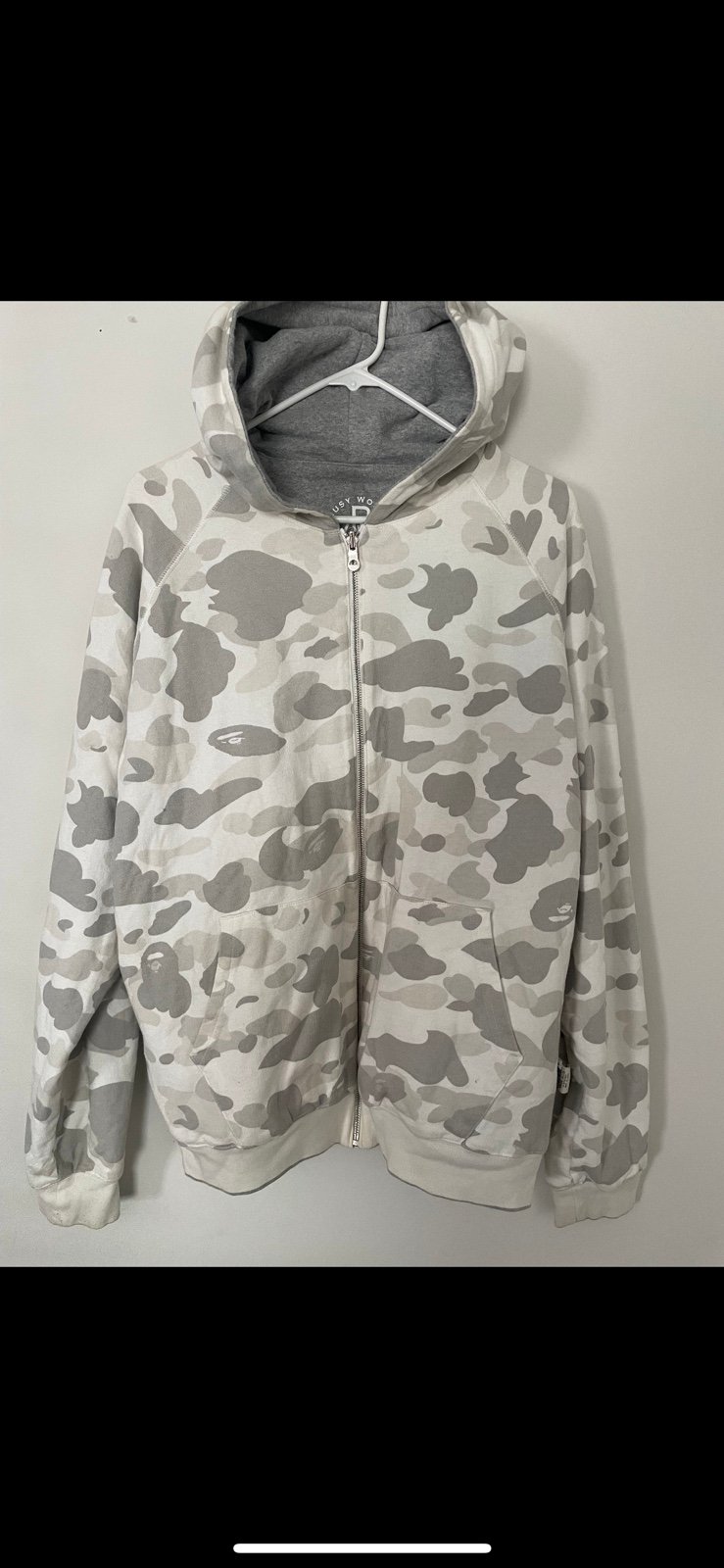 A Bathing Ape reversible men’s hoodie