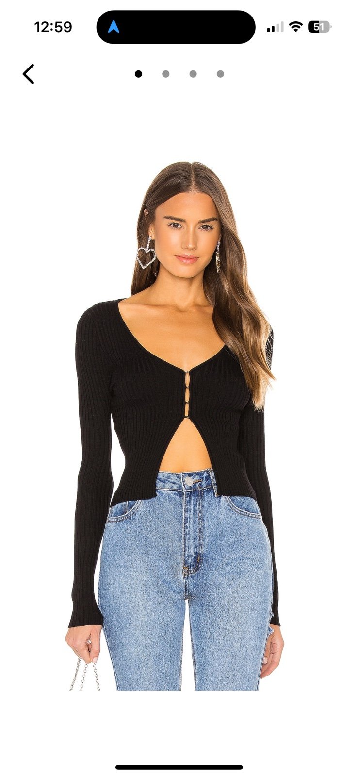 Sierra superdown knit top