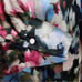 Anne Klein Floral V-Neck Long Sleeve Elastic Waist Maxi Dress Plus Size 3X New