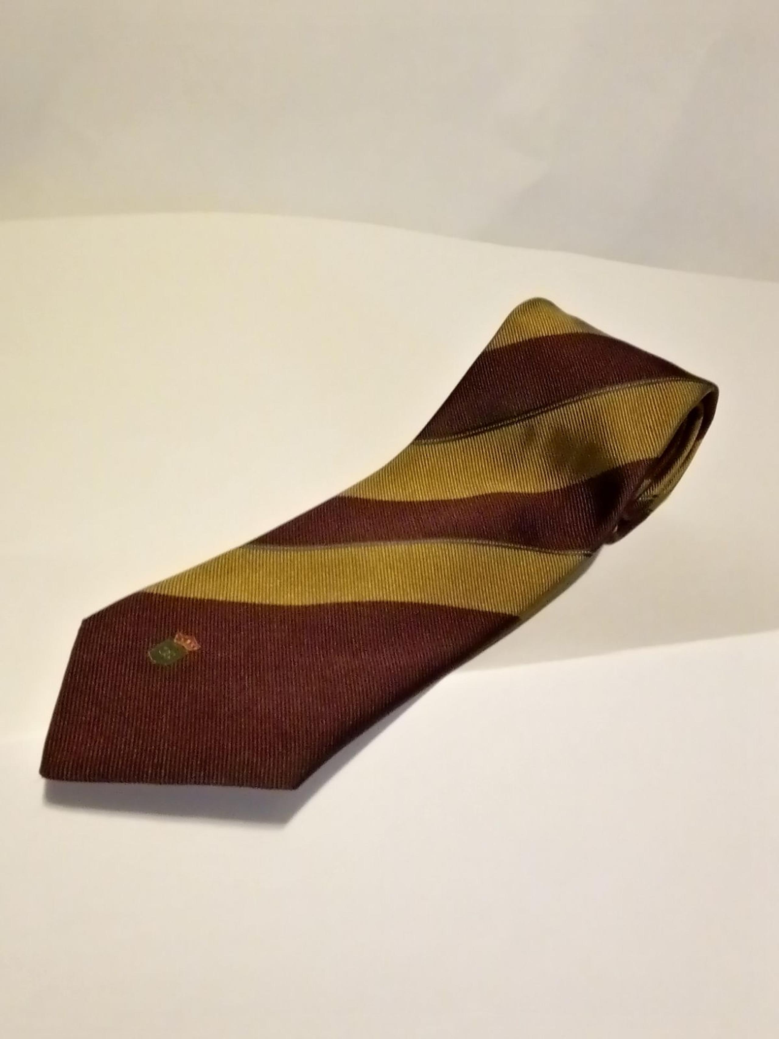 Chanel striped tie