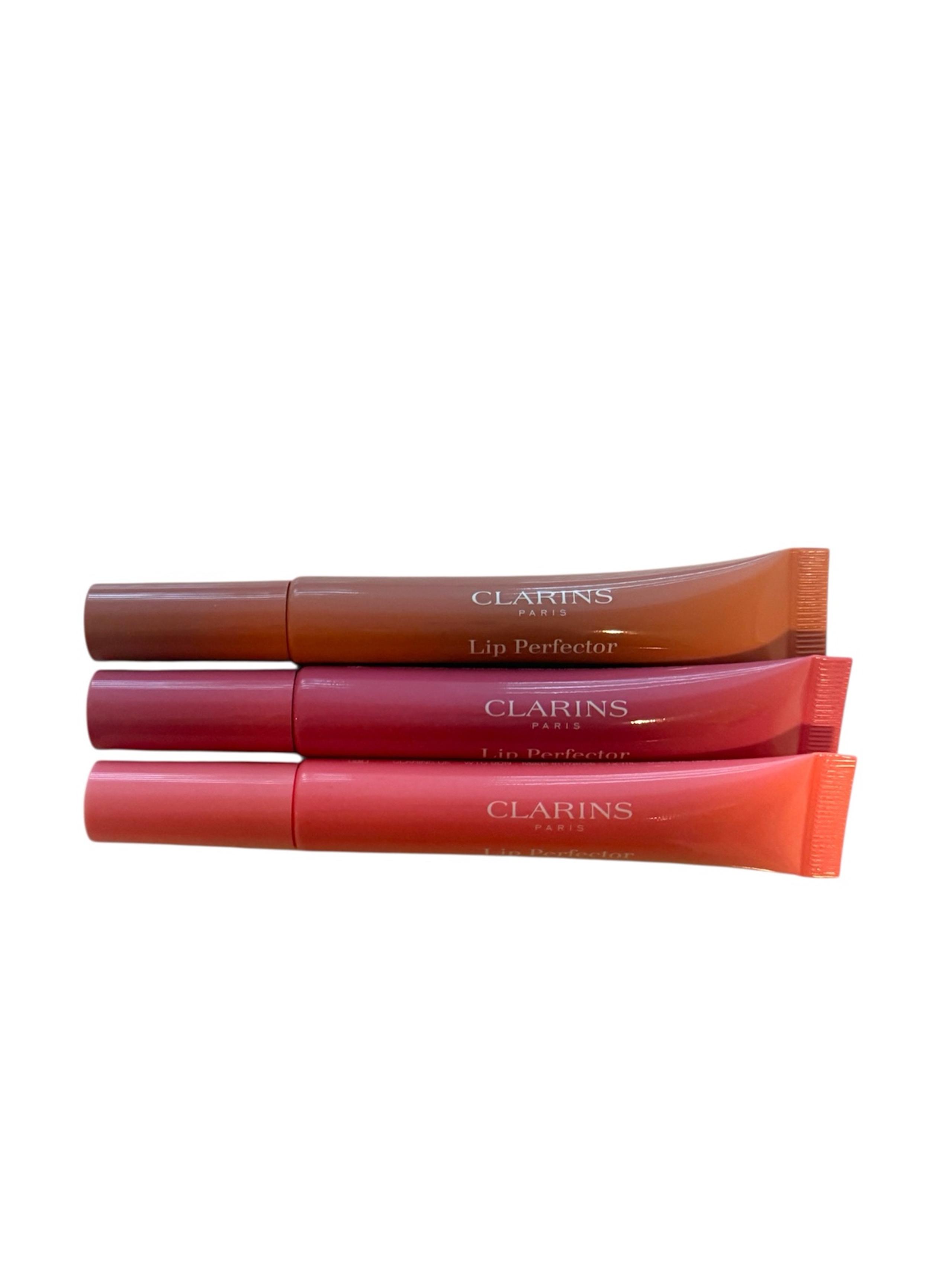 Clarins Lip Perfector set of 3