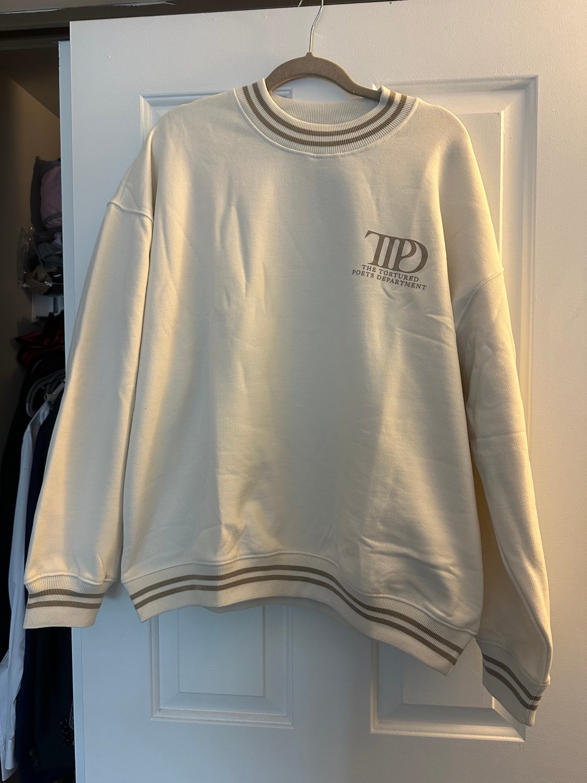 TTPD Sweatshirt Offical Taylor Swift Merchandise (Medium)