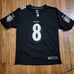 LAMAR JACKSON Baltimore Ravens JERSEY Football NFL AUTHENTIC #8 Maryland
