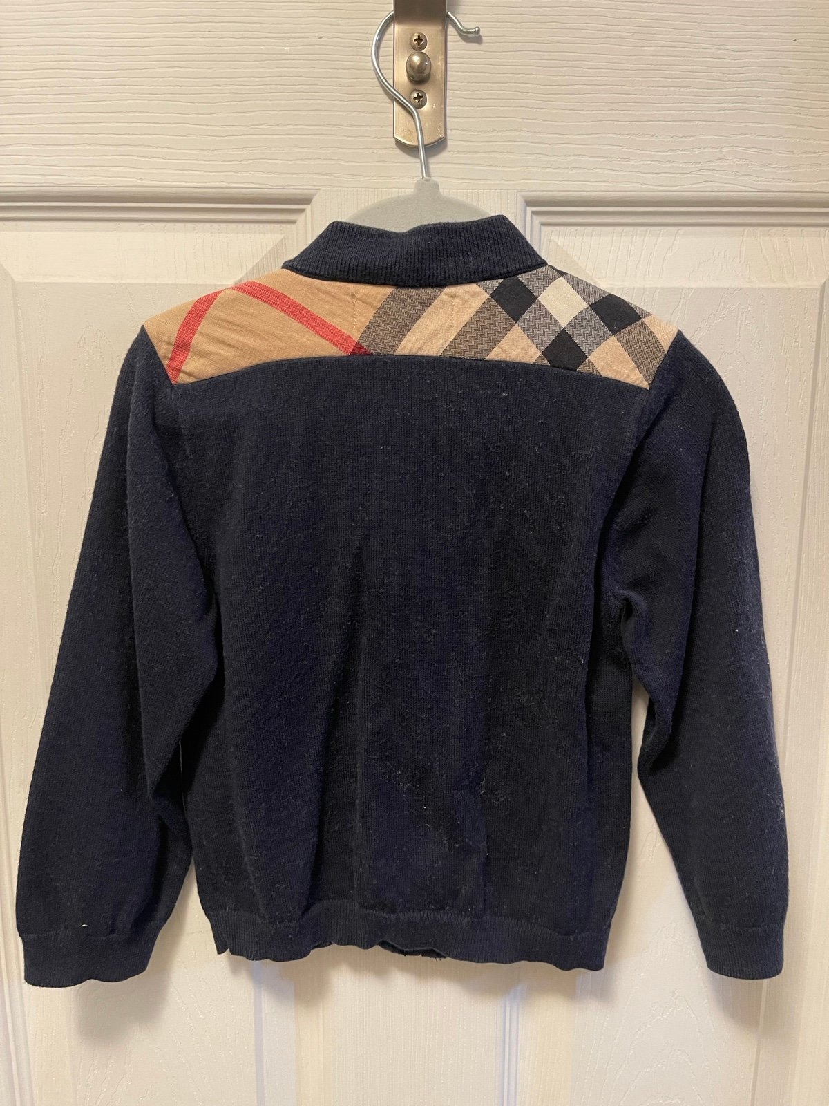 Burberry Kids Zip Sweater Boys 2T-5T