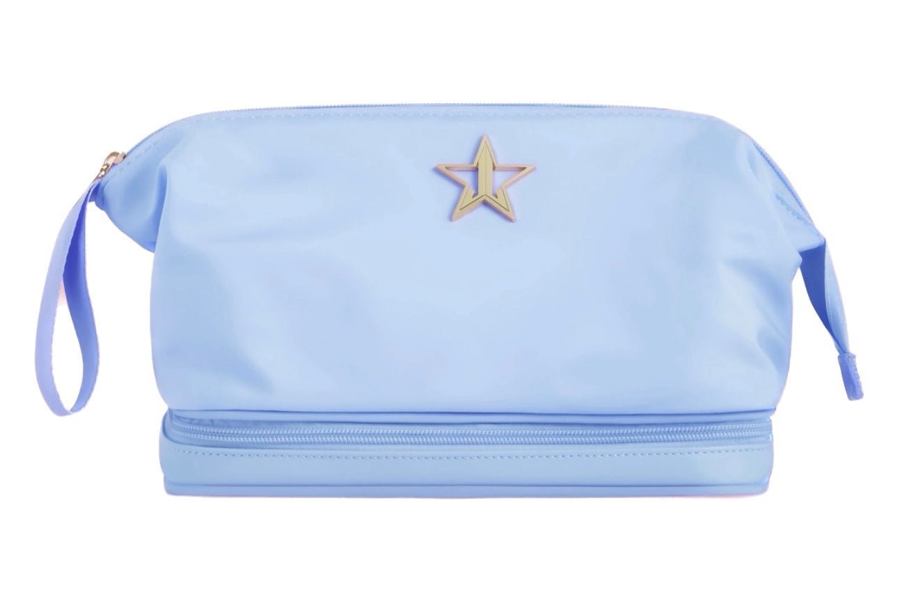 Jeffree Star Light Blue Travel Skincare Bag