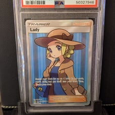 PSA 10 Lady Full Art Pokemon Hidden Fates SV86/SV94