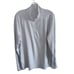 Lululemon Surge Warm 1/2 Zip Light Gray Heathered Sea Salt Sz XL