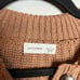 Gentle Fawn brown collared henley sweater
