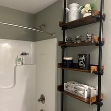 Bathroom Organizer, Over The Toilet Storage 116 H