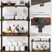 Bathroom Organizer, Over The Toilet Storage 116 H