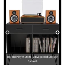 Vinyl stand/ record cabinet