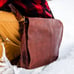 ALI MEDIUM FLAP MESSENGER BAG - WHISKEY