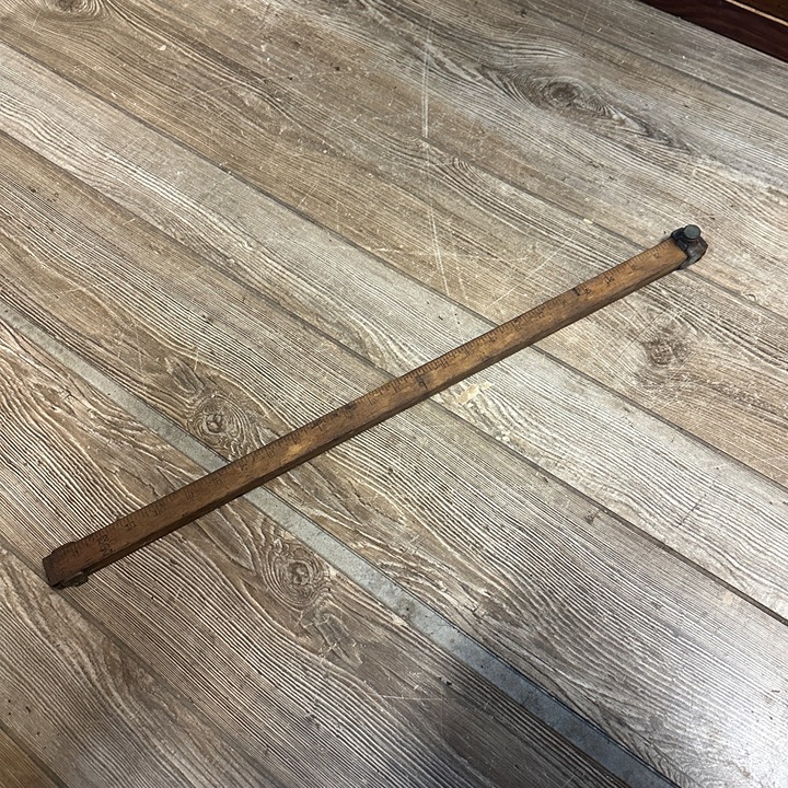 Stanley Rule and Level Extension Stick Sliding Rule Ruler 4 feet Long