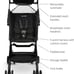 Munchkin Sparrow Travel Baby Stroller - Black