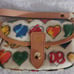 DOONEY & BOURKE RETRO RAINBOW HEARTS WRISTLET #6