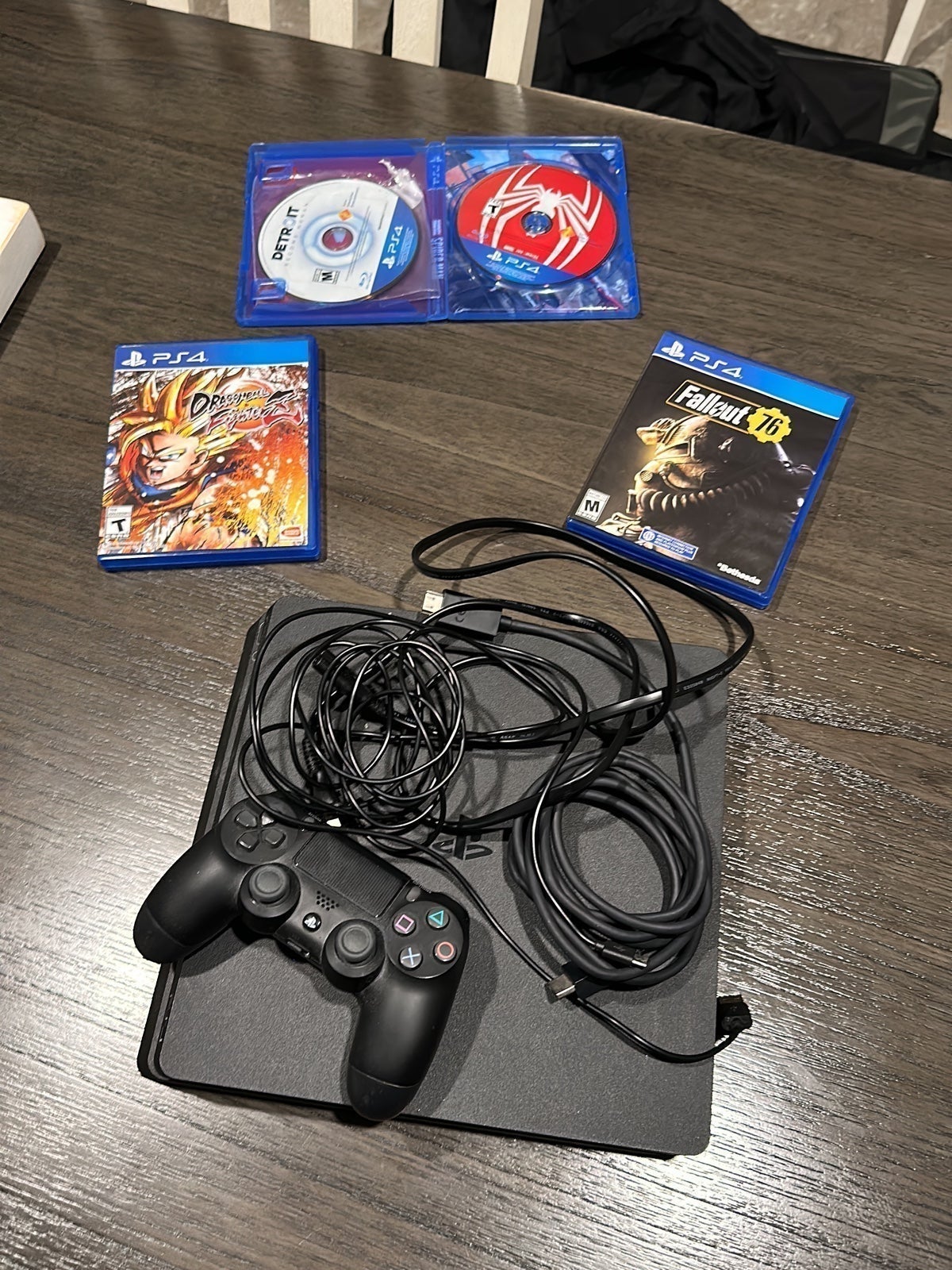 Sony PlayStation 4 Slim Console in Black 1 TB