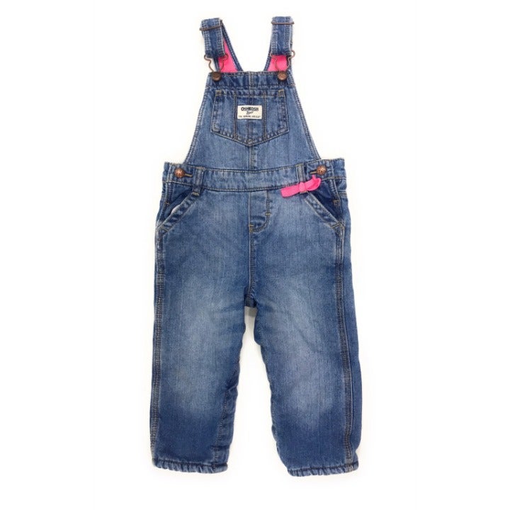 VTG Oshkosh Fleece-Lined Overalls 24M