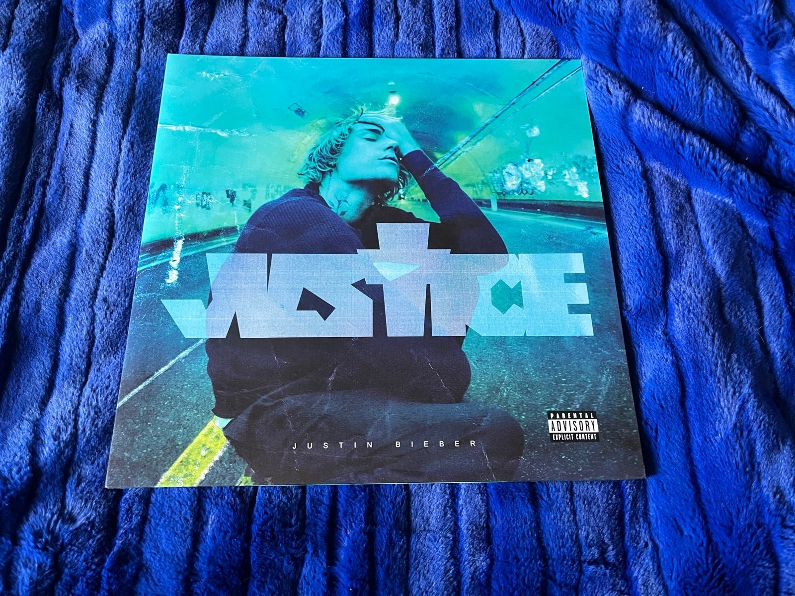 Justin Bieber justice gold vinyl