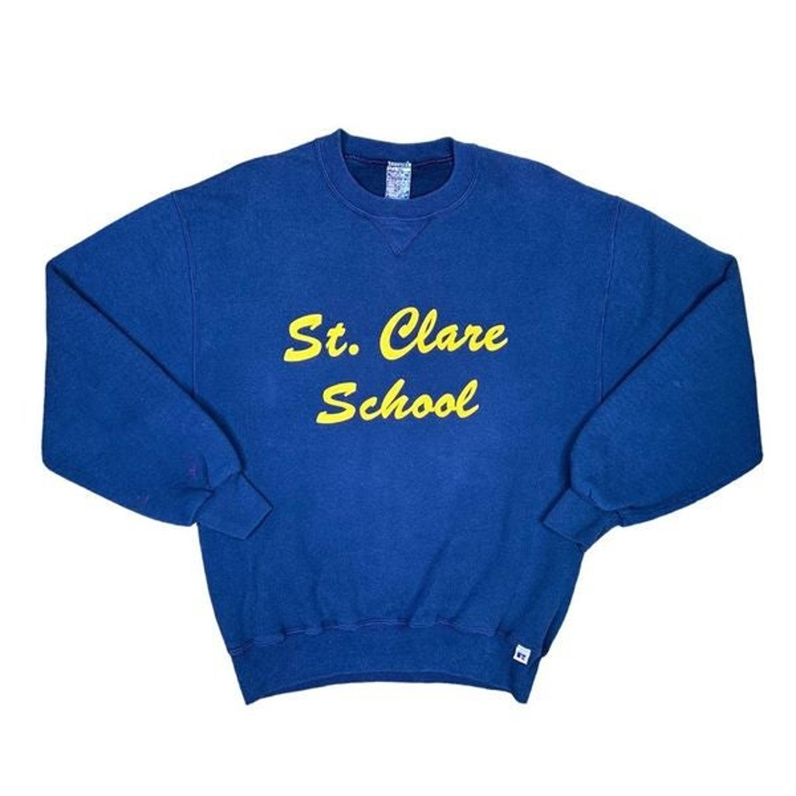 Vintage Russell Athletic St. Clare School Crew Neck Sweatshirt