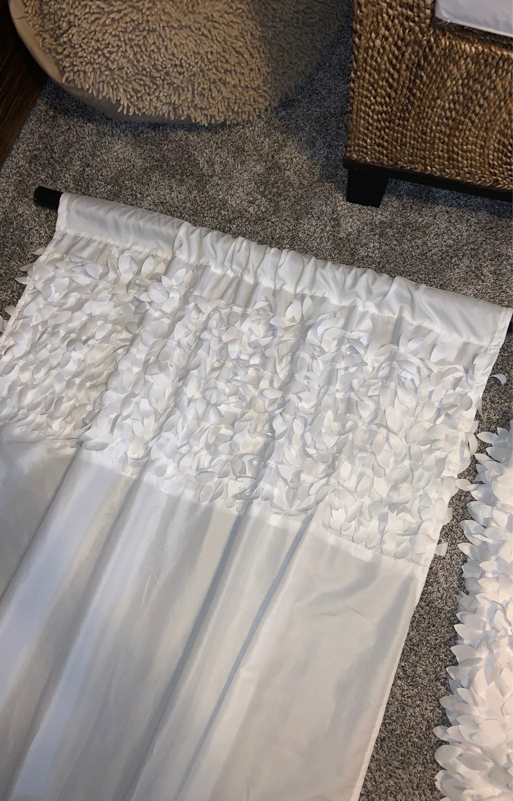 2 curtain panels