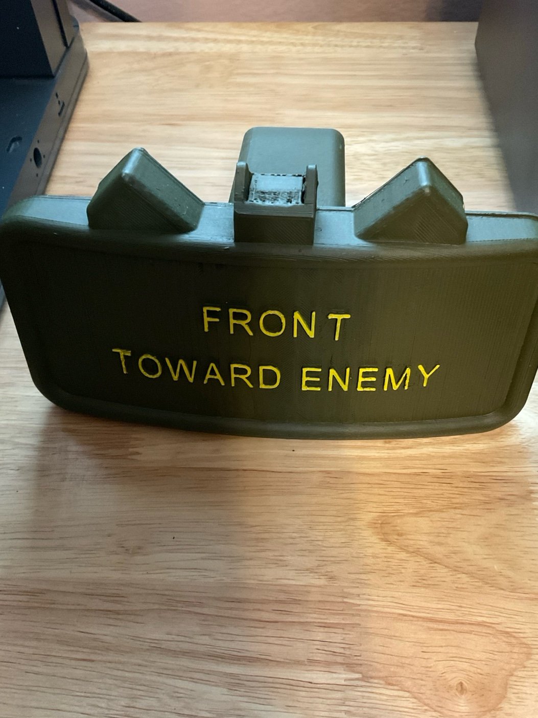 3d printed Claymore Trailer Hitch Cover