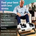 Shiatsu FootCloud Massage Shiatsu Foot Massager with Heat - Feet Massager for Re