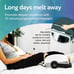 Shiatsu FootCloud Massage Shiatsu Foot Massager with Heat - Feet Massager for Re