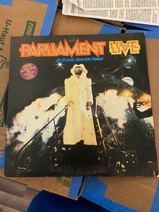 Parliament * Live - P.Funk Earth Tour *LP *record *VG/VG+ *1977 *Casablanca