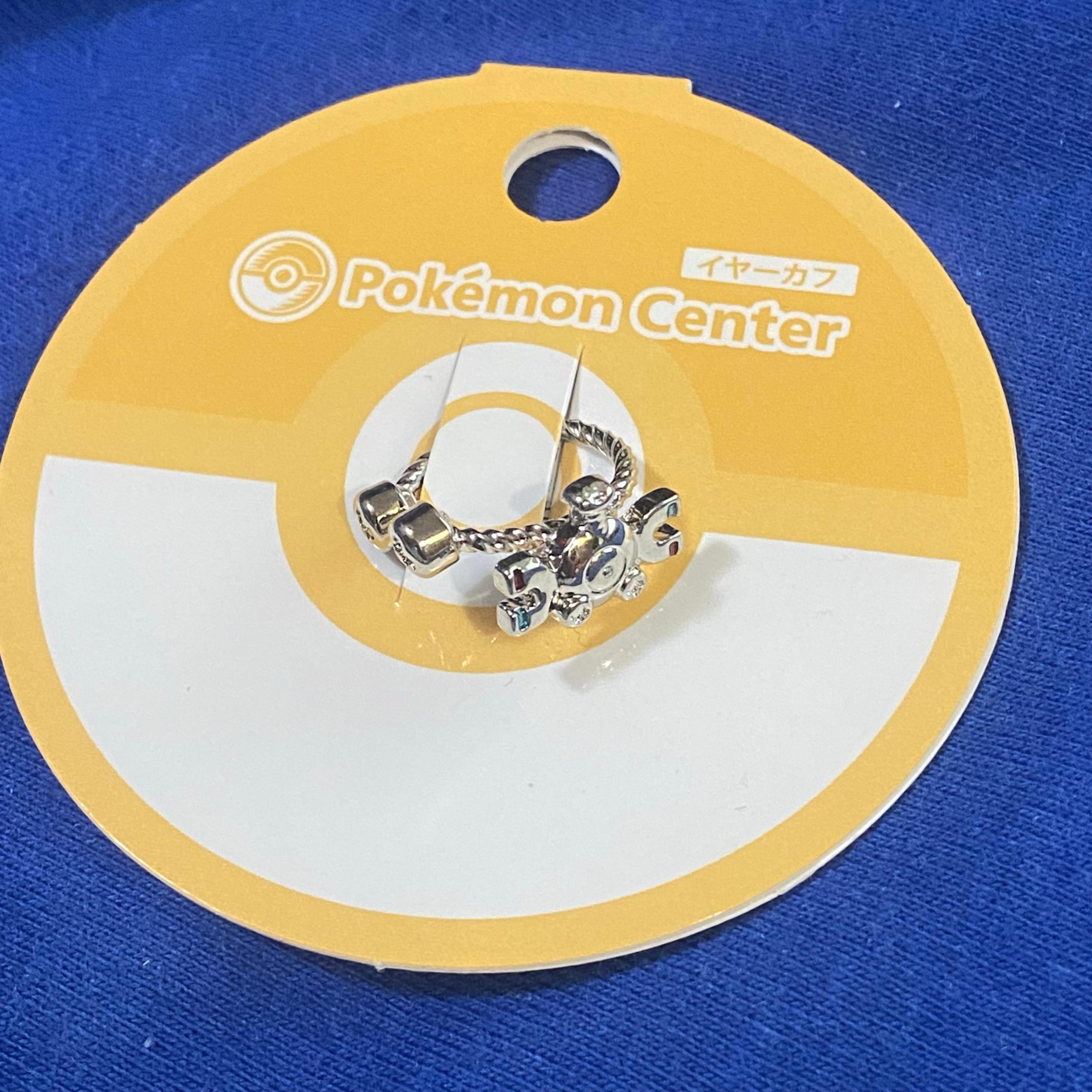 Pokemon Center Japan Magnemite Earcuffs