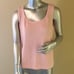 St. John Knit Light Pink Tank Top medium