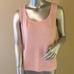 St. John Knit Light Pink Tank Top medium