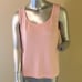 St. John Knit Light Pink Tank Top medium