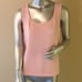 St. John Knit Light Pink Tank Top medium