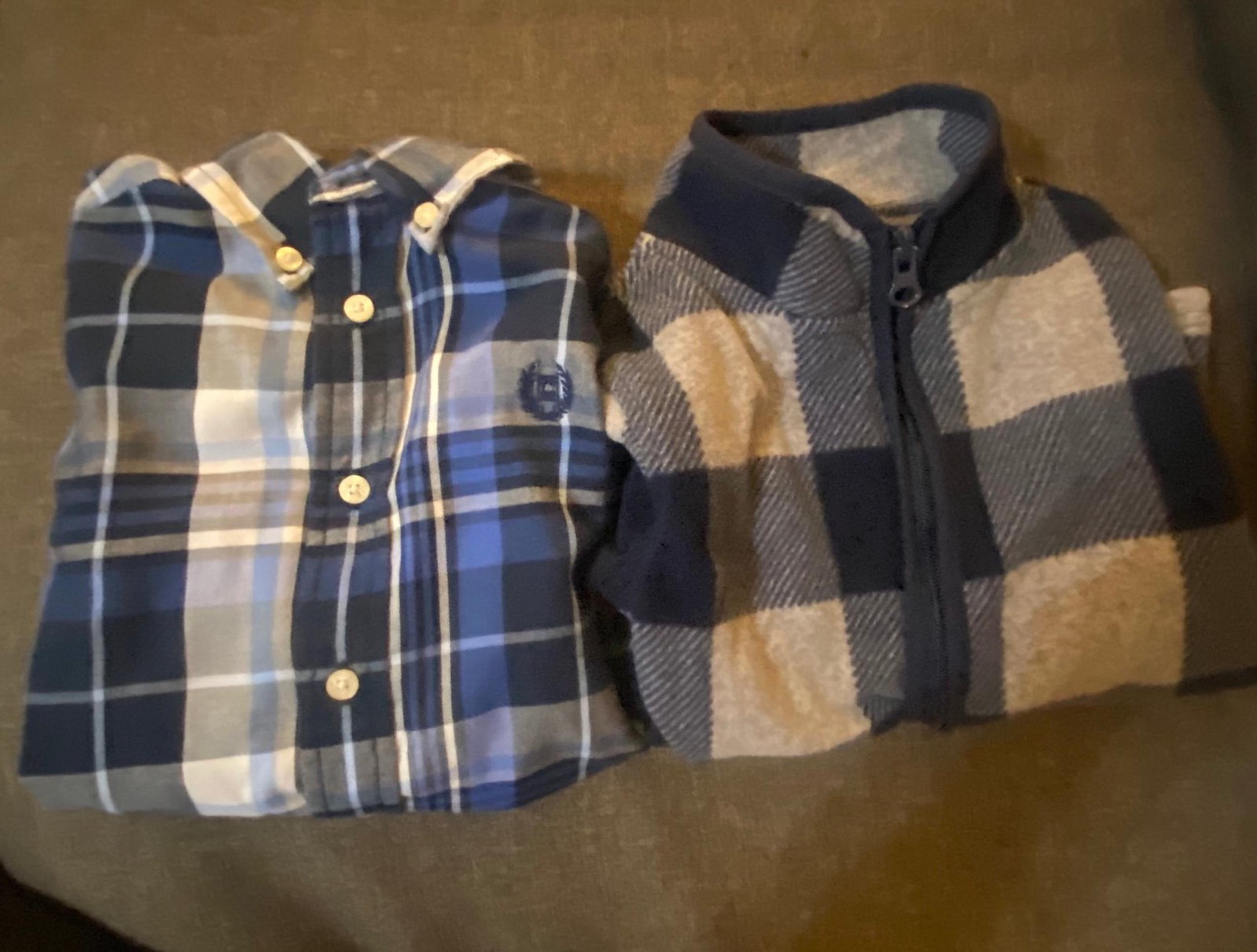 Boys flannel 2 pack size 5