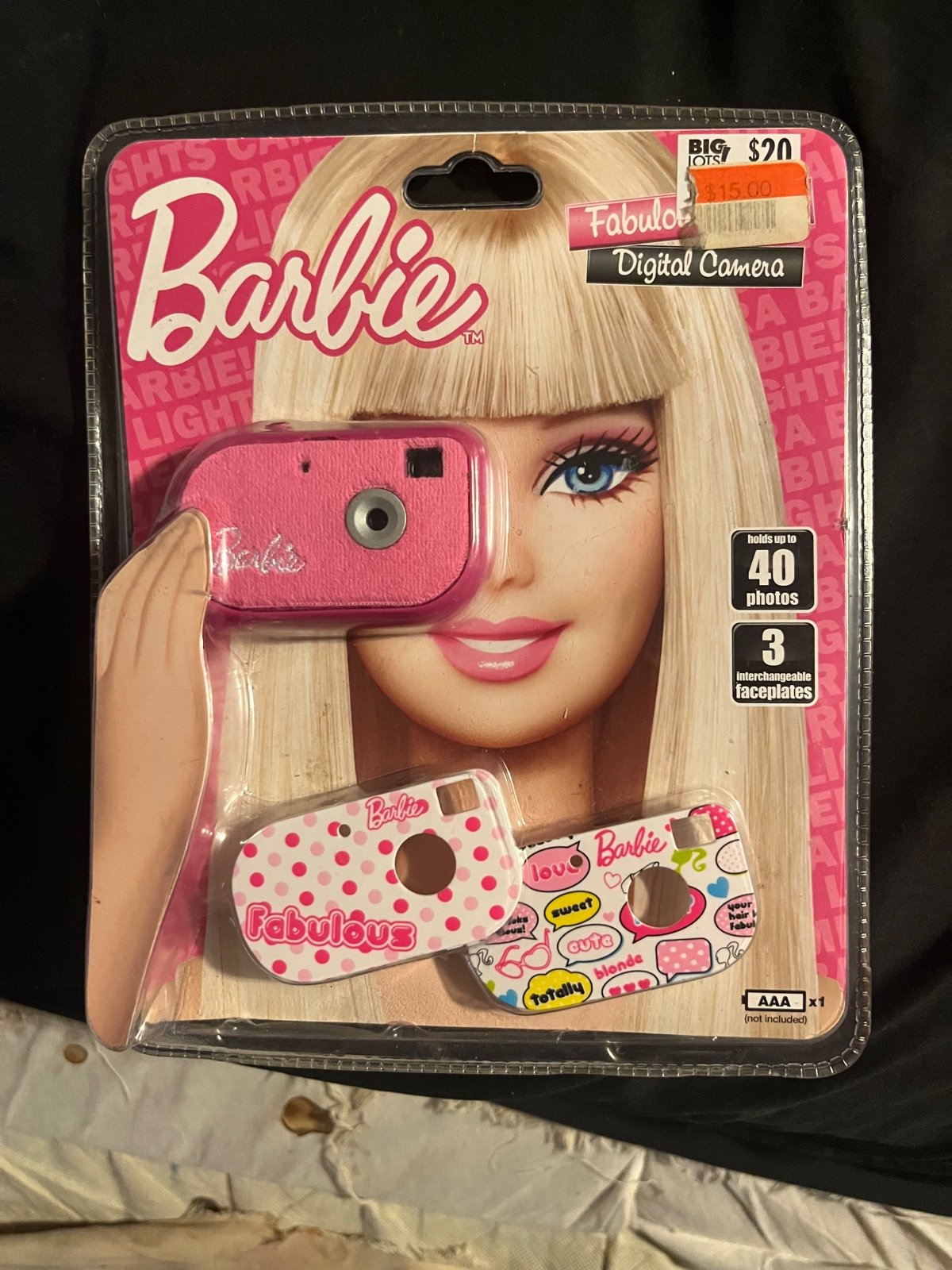 Barbie fuzzy fabulous digital camera
