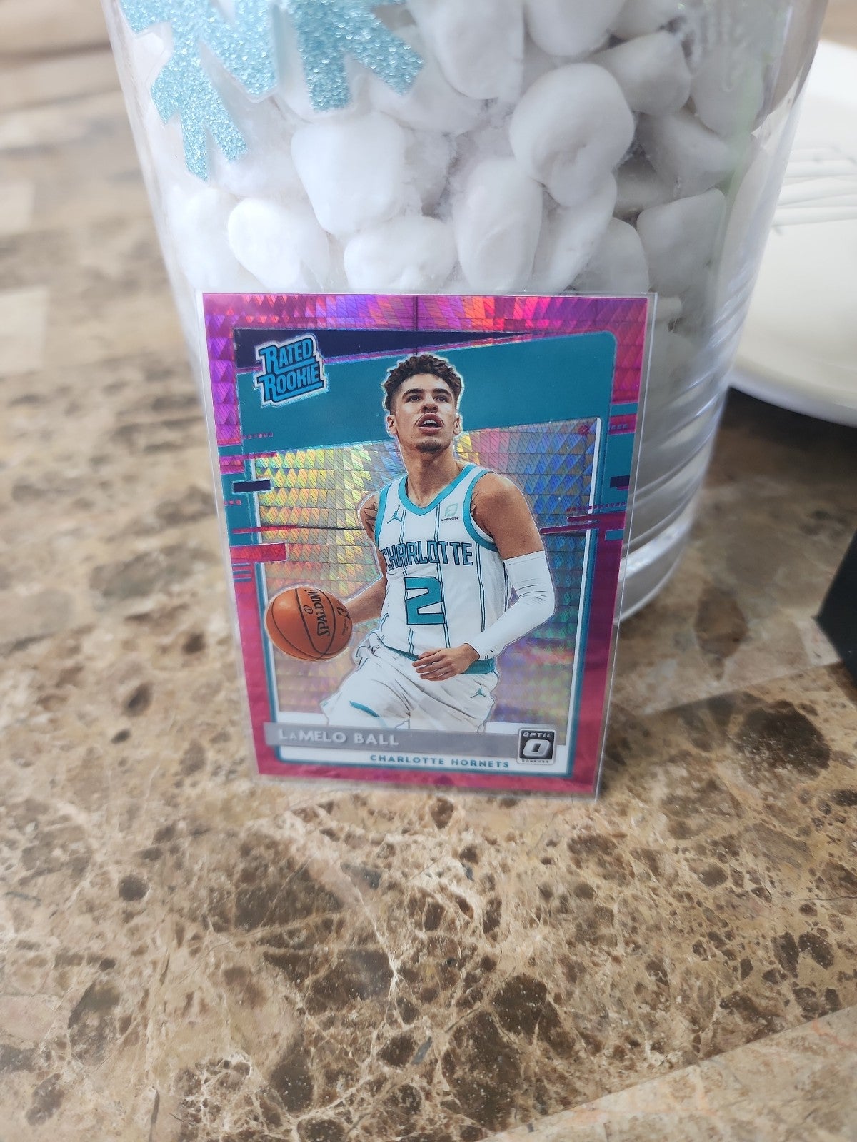 Lamelo Ball NBA Optic Pink Rookie
